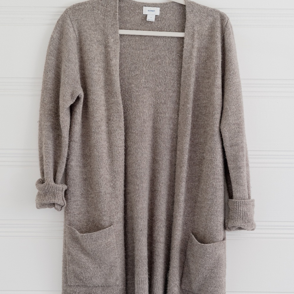 Old Navy Long, Neutral Sweater